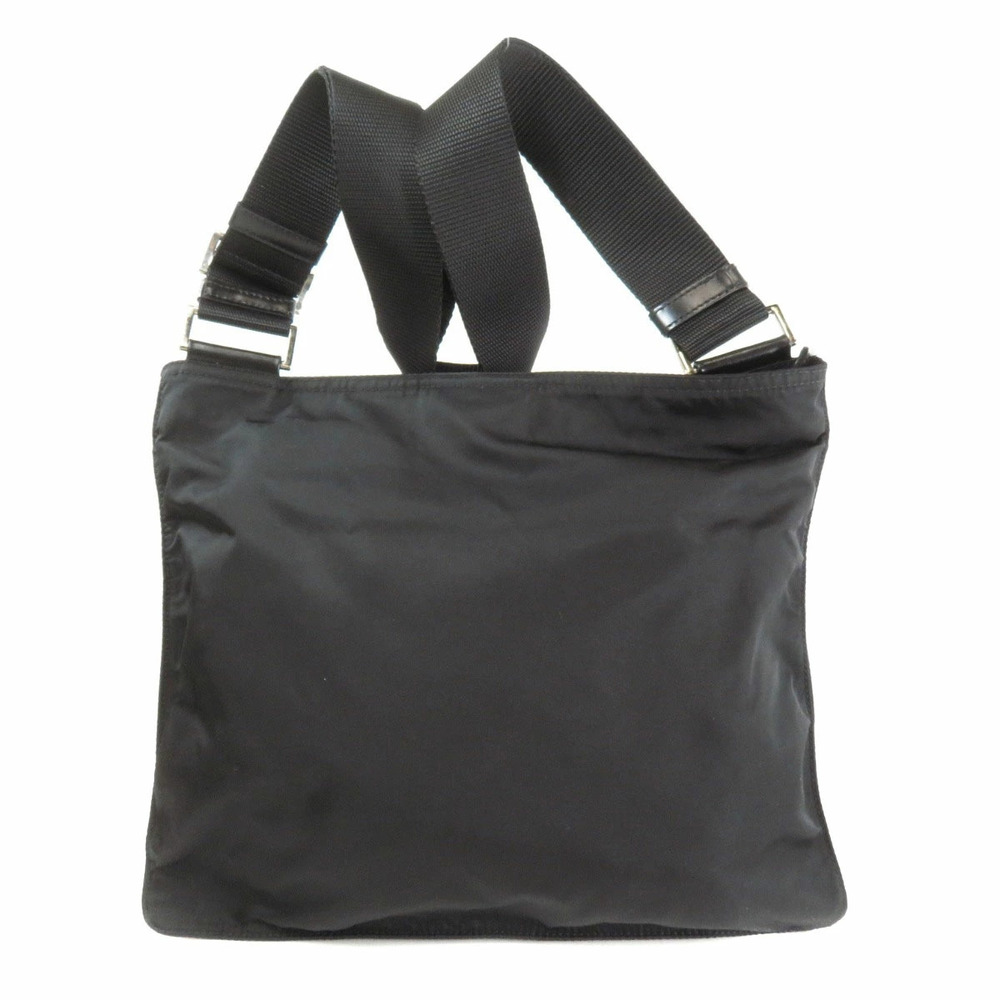 Prada logo plate Black Shoulder Crossbody bag - Picture 2 of 11